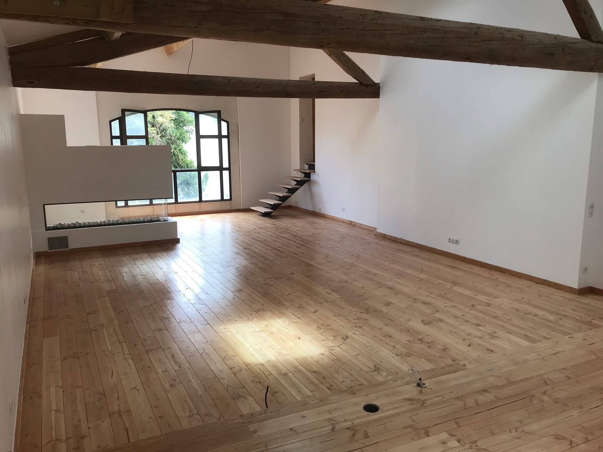 Pose de parquet