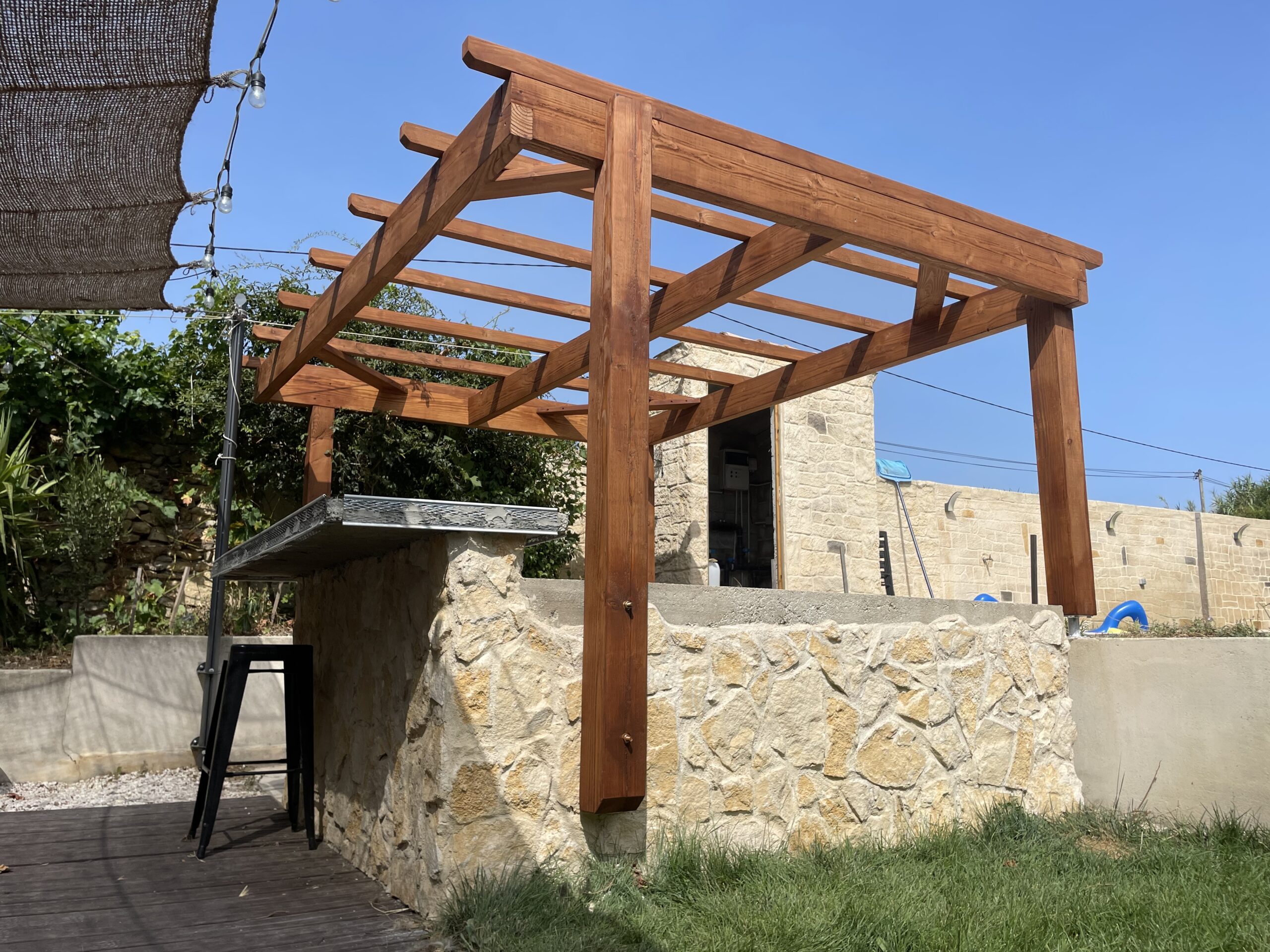 Pergola et brise soleil